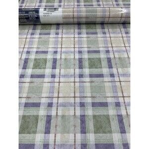 Vintage Village Designs Plaid Wallpaper 5800049, 20.5” X 11yds